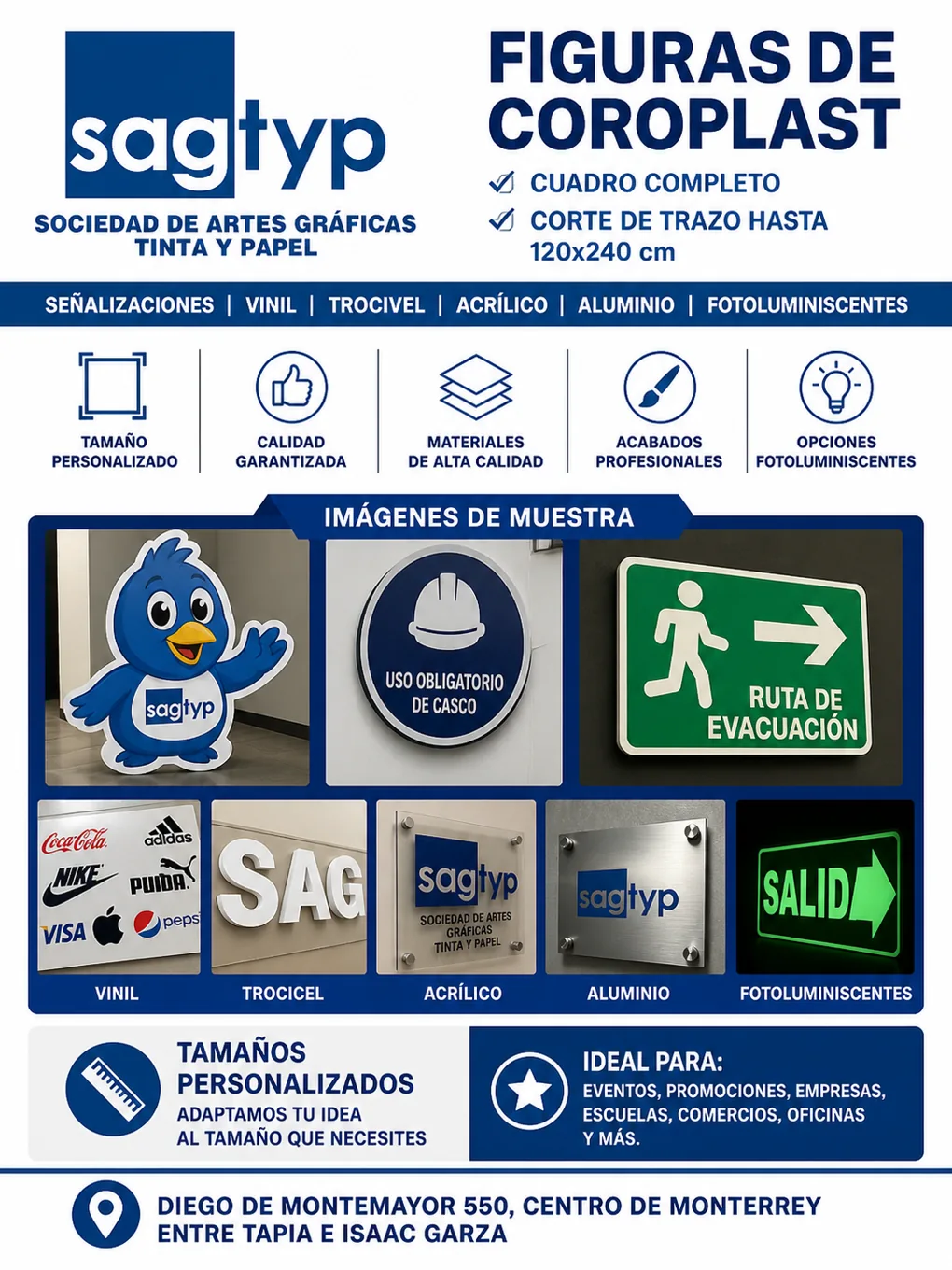 Figuras de coroplast